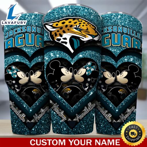 Jacksonville Jaguars NFL-Custom Tumbler For Couples This