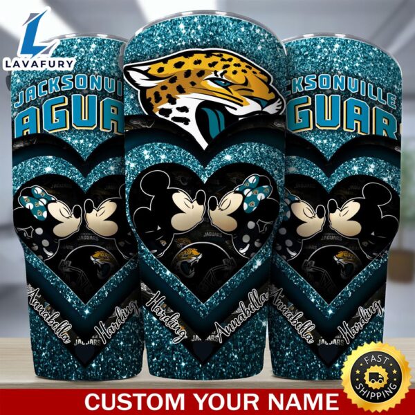 Jacksonville Jaguars NFL-Custom Tumbler For Couples This