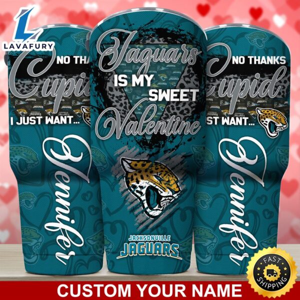 Jacksonville Jaguars NFL-Custom Tumbler You Are My Sweet