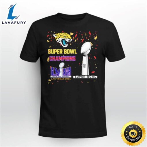 Jaguars Super Bowl Champions Lviii Las Vegas 2024 Shirt