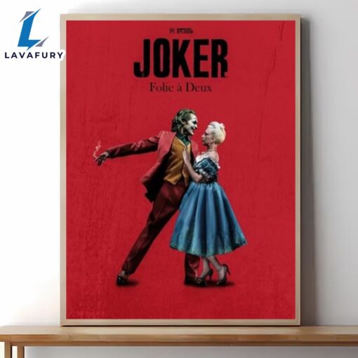 Joker Folie A Deux Movie Poster Art Print Wall