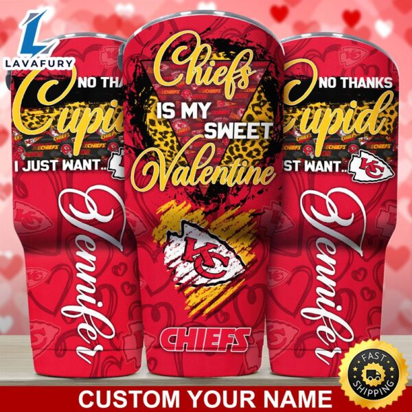 Kansas City Chiefs NFL-Custom Tumbler You Are My Sweet