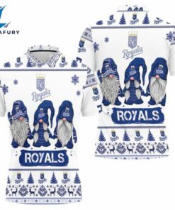 Kansas City Royals Christmas Gnomes Polo Shirt