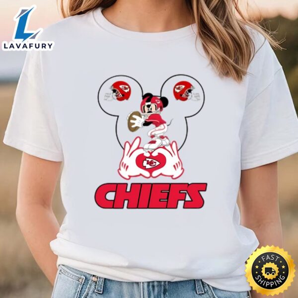 Kansas City Chiefs Football Mickey Mouse T Shirt, Valentines Day…