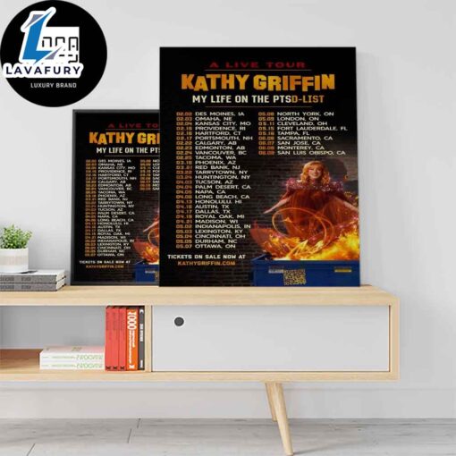 Kathy-Griffin-My-Life-On-The-Ptso-List-A-Live-Tour-Fan-Gifts-Home-Decor-Poster-Canvas