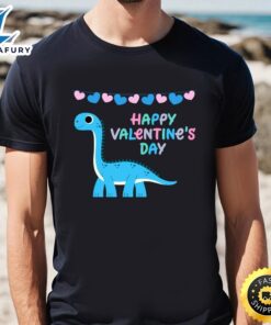 Kids Happy Valentines Day Dinosaur…