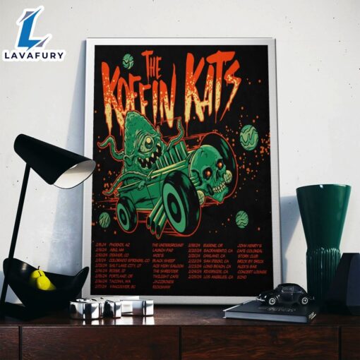 Koffin Kats Tour 2024 Canvas Poster