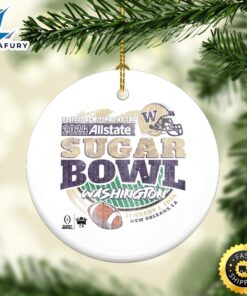 Layoff Semifinal At The 2024 Sugar Bowl Washington Huskies Ornament