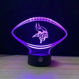 Led-Lampe – Minnesota Vikings 3d…