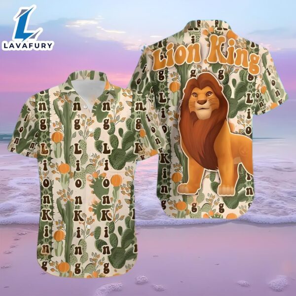Lion King Hawaiian Shirt Lion King Summer Best Hawaiian Shirts