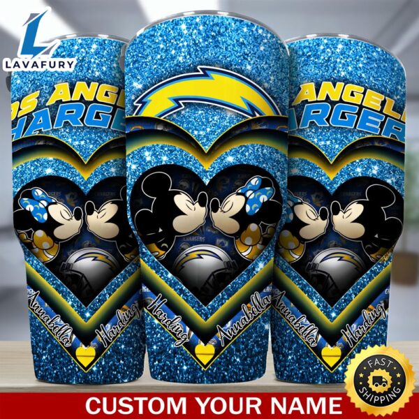 Los Angeles Chargers NFL-Custom Tumbler For Couples This
