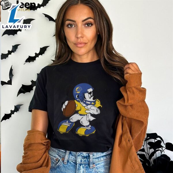 Los Angeles Rams Store Rams Nfl Mickey Mouse 2024 T Shirt