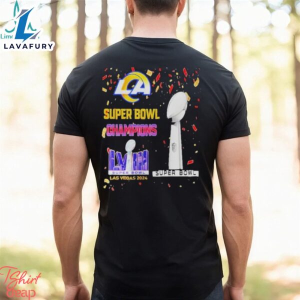 Los Angeles Rams Super Bowl Champions Lviii Las Vegas 2024 Shirt