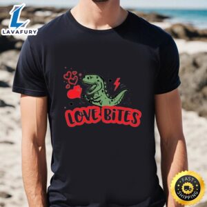 Love Bites Valentines Day Dinosaur…