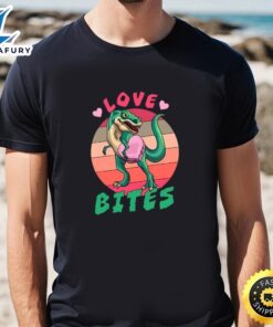 Love Bites Valentines Day Dinosaur…