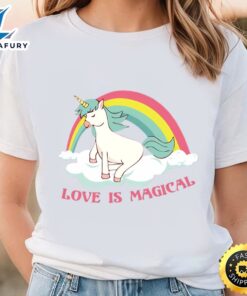 Love Is Magical Unicorn Rainbow…