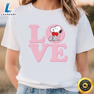 Love Snoopy Valentine T-Shirt