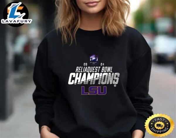 Lsu Tigers 2024 Reliaquest Bowl Champions Unisex T-Shirt