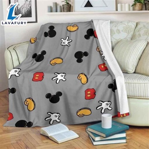 MICKEY MOUSE DISNEY BEST SELLER FLEECE BLANKET GIFT FOR FAN, PREMIUM COMFY SOFA THROW BLANKET GIFT