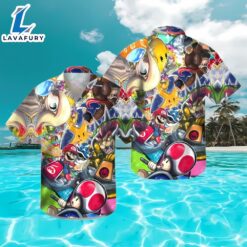 Mario Kart Vintage Hawaiian Shirt