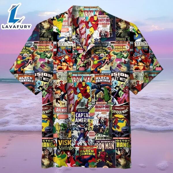 Marvel Comics Unisex Hawaiian Shirt