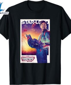 Marvel Guardians of the Galaxy Volume 3 Star-Lord Poster T-Shirt