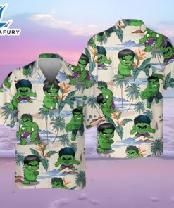 Marvel Hulk Hawaiian Shirt, Captain…
