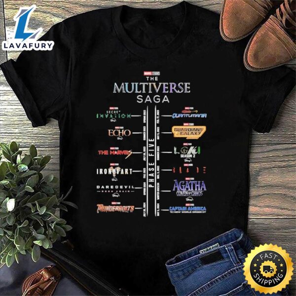 Marvel Studios The Multiverse Saga Phase Five Shirt