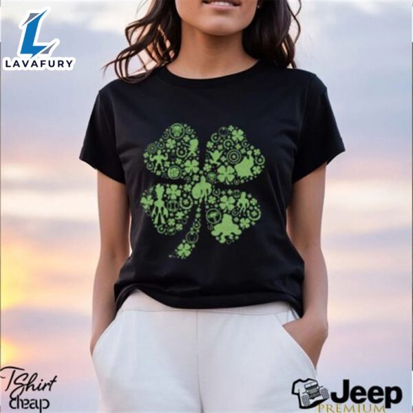 Marvel mad engine four leaf clover st. paddy’s day graphic 2024 shirt