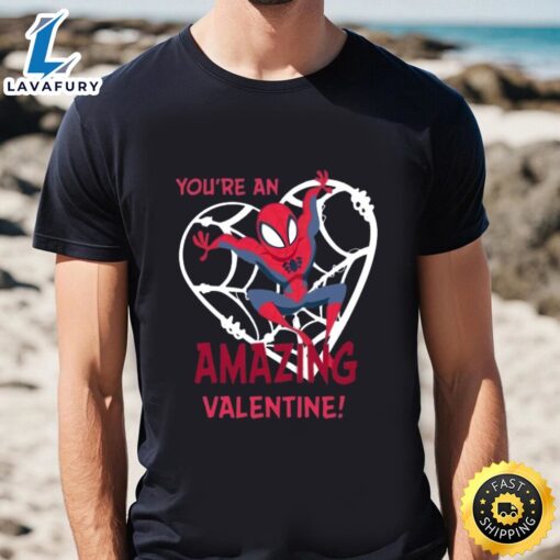 Marvel Spiderman You’re An Amazing Valentine Shirt