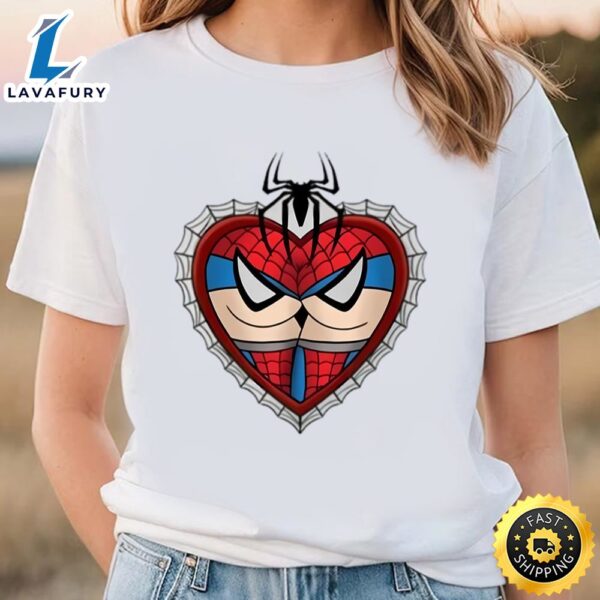 Marvel Valentine’s Day Love Spider Man Valentine Shirt