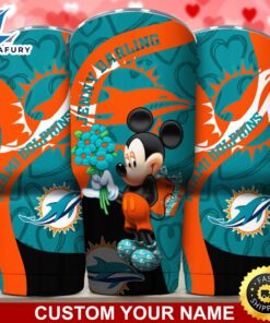 Miami Dolphins NFL-Custom Tumbler For…