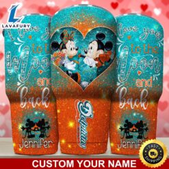 Miami Dolphins NFL-Custom Tumbler Love…