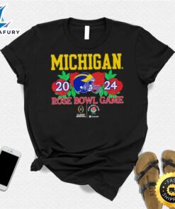 Michigan Wolverines Helmet 2024 Rose…