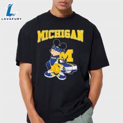 Michigan Wolverines Mickey Mouse Shirt