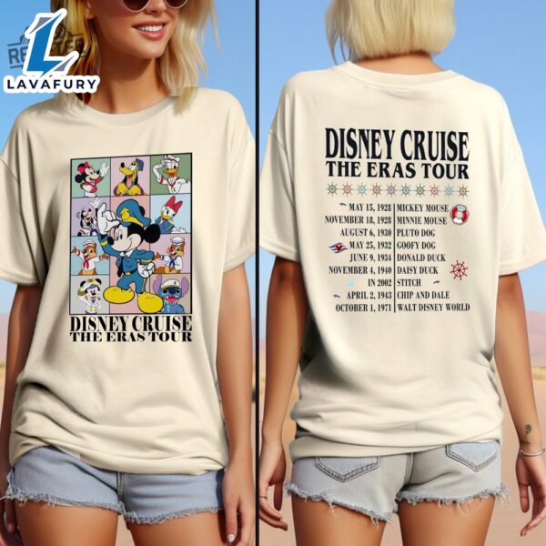 Mickey And Friends Matching T Shirt Cruise Disney Vacation Cruise Tee Unique Dates
