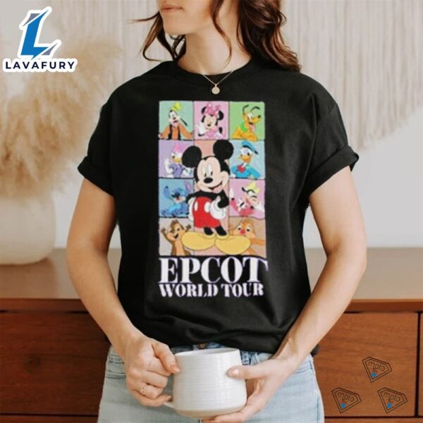 Mickey And His Friends Walt Disney Epcot World Tour 2024 Shirt