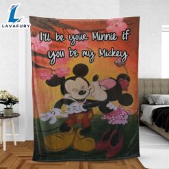 Mickey And Minnie Gift Blanket