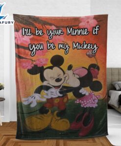 Mickey And Minnie Gift Blanket