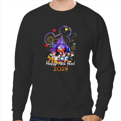 Mickey Minnie Happy New Year 2024 Shirt