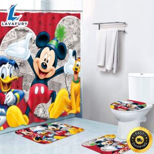 Mickey Minnie Mouse Bathroom Set…