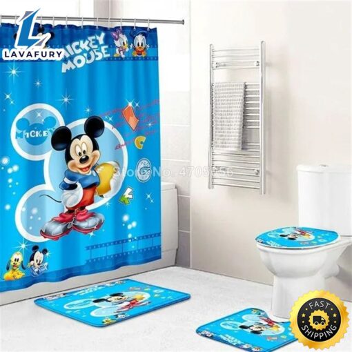 Mickey Mouse 05 Bathroom Sets- Shower Curtain Sets