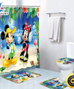Mickey Mouse Bathroom Set Shower…
