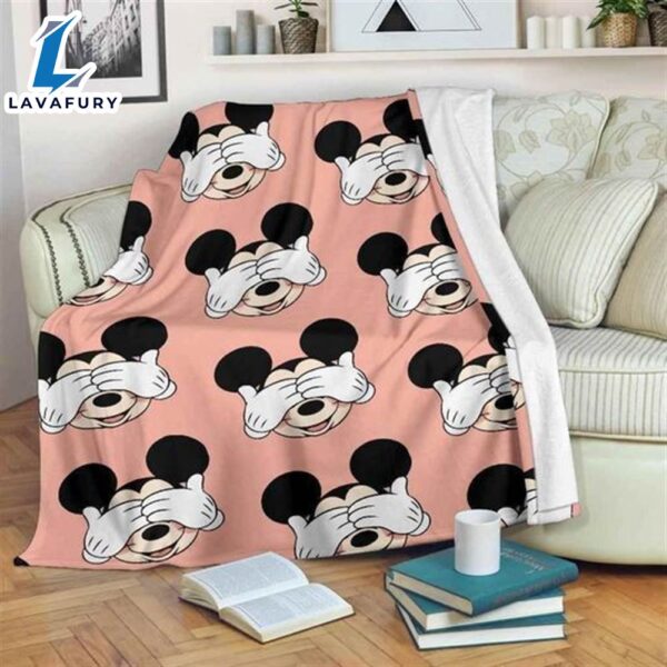 Mickey Mouse Best Seller Fleece Blanket Gift For Fan