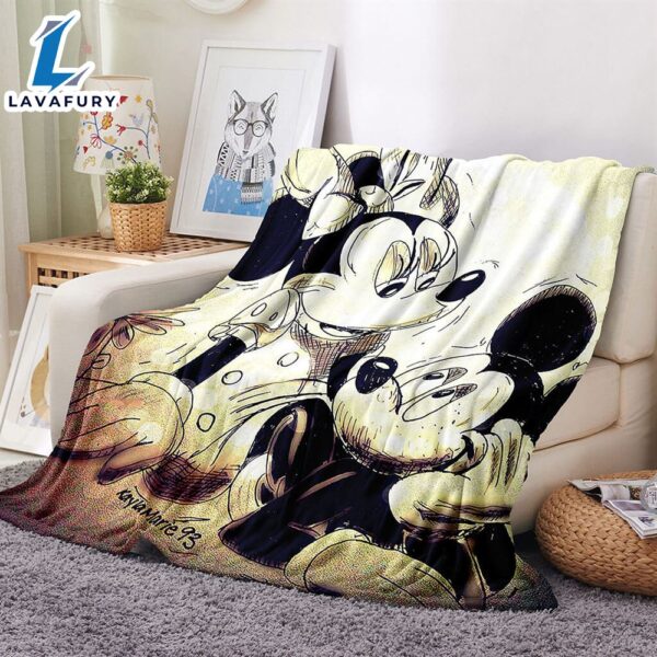 Mickey Mouse Blanket Movie Disney