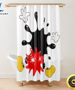 Mickey Mouse Cute Shower Curtain