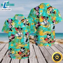 Mickey Mouse Disney Summer Hawaiian…