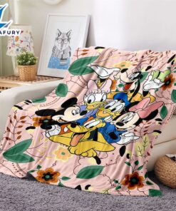 Mickey Mouse Donald Duck Blanket…