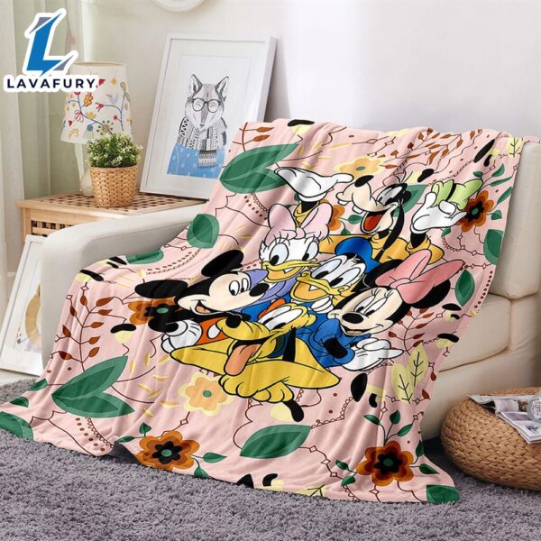 Mickey Mouse Donald Duck Blanket 448