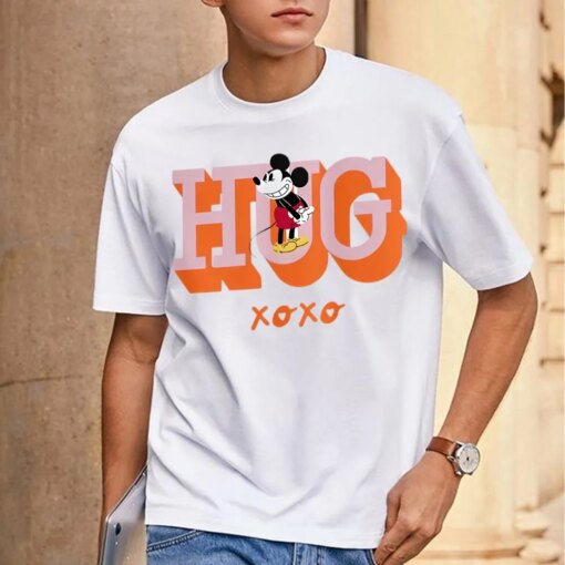 Mickey Mouse, Hug Xoxo T-Shirt, Disney’s Mickey T-Shirt